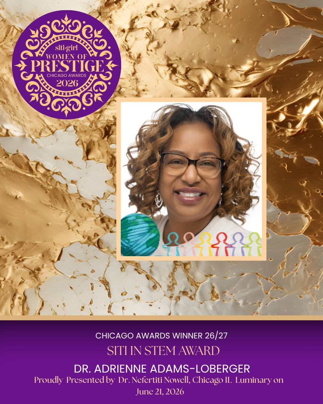 Dr. Adrienne Adams-Loberger - SITI in STEM Award