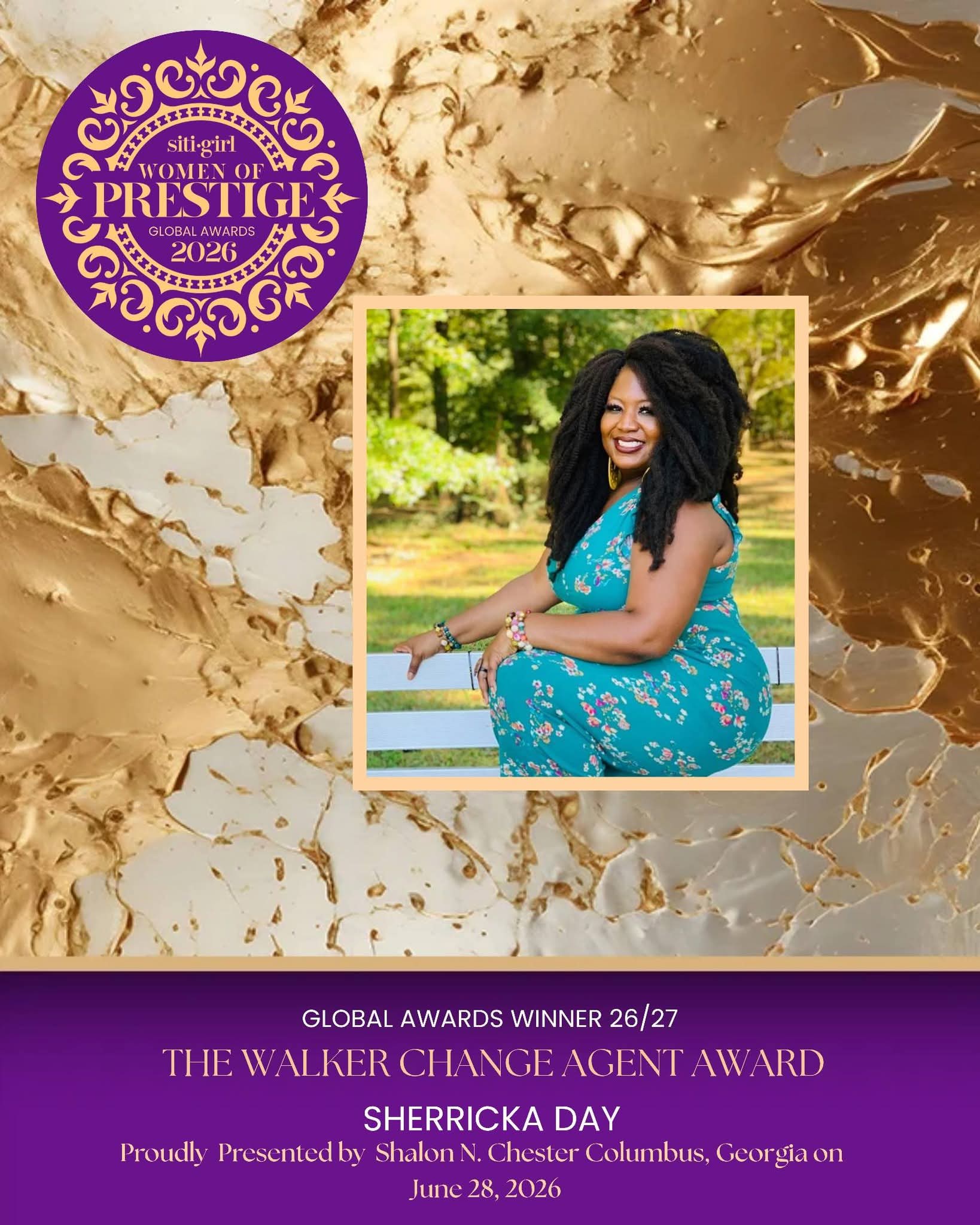 Sherricka Day - The Walker Change Agent Award
