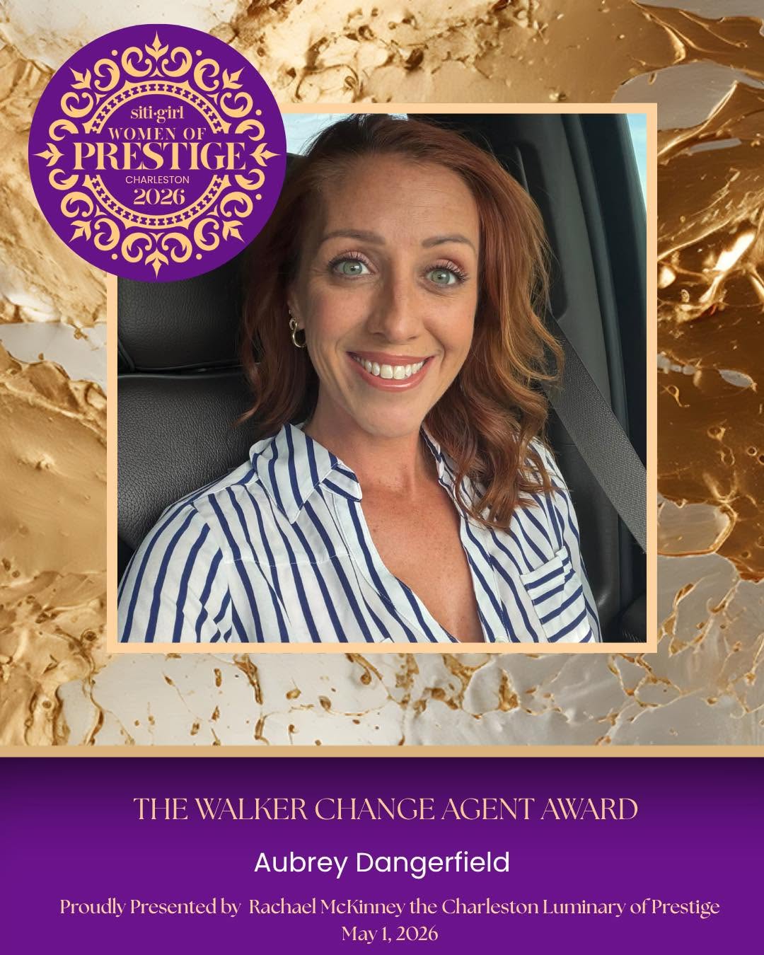 Aubrey Dangerfield - The Walker Change Agent Award