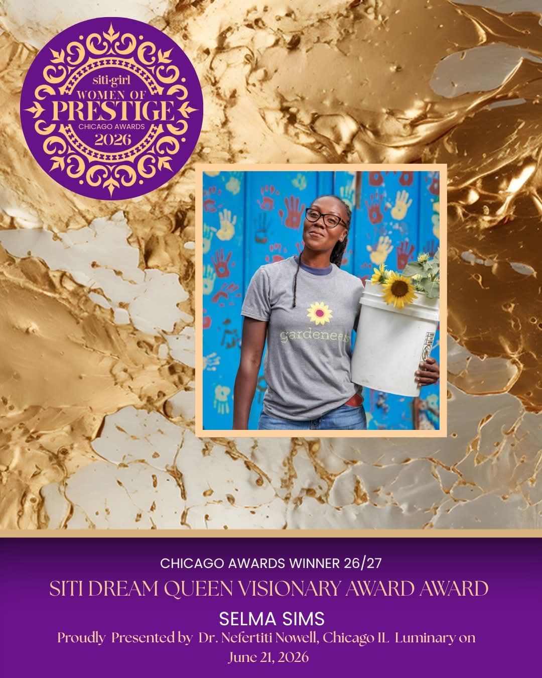 Selma Sims - Dream Queen Visionary Award