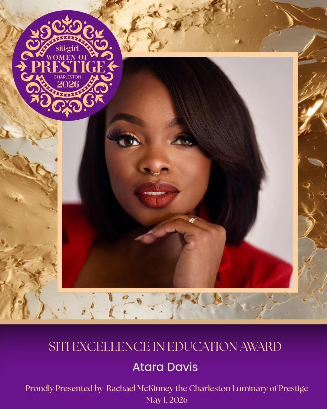 Atara Davis - SITI Excellence in Education Award